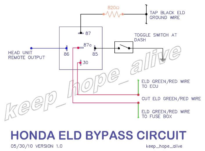Honda Eld Circuit Diagram